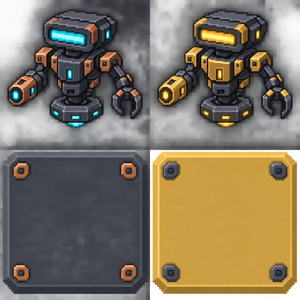 Mining robot equipment from Bloxster